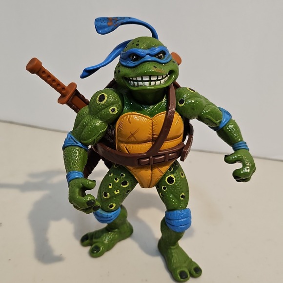 Playmates Toys Other - Vintage 1992 TMNT Movie Star Leo Teenage Mutant Ninja Turtles Mirage Studios